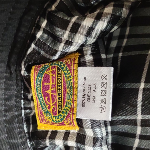 Scala black rain/bucket hat. NWOT - Picture 3 of 4